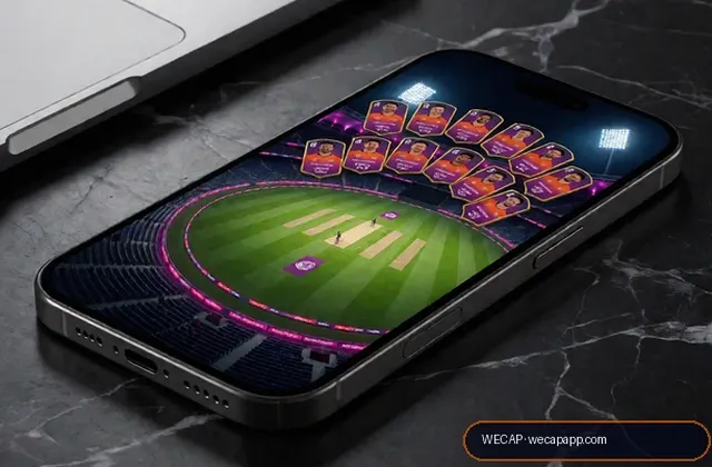 Wecap (wecap app download play store) fantasy cricket & matchday visual 1